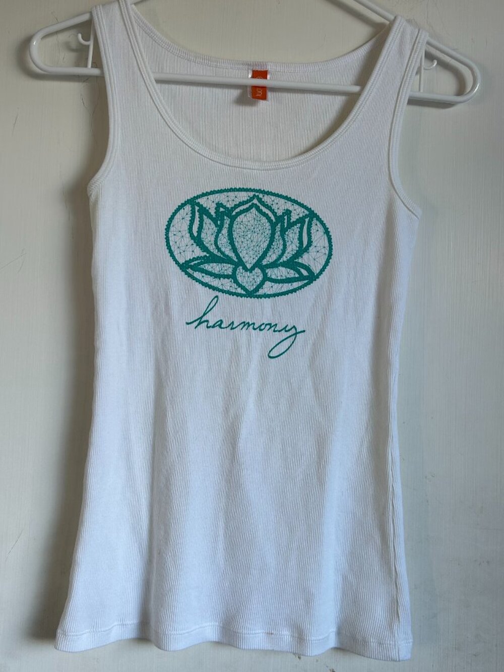 Lucy - White Harmony Tank Top